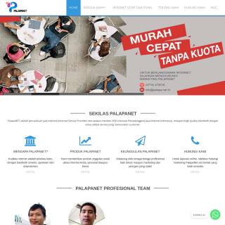  PT Palapa Global Nusantara  aka (PalapaNet)  website