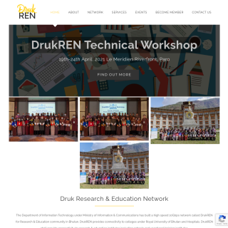  Ministry of Information & Communications  aka (Druk Research & Education Network (DrukREN))  website