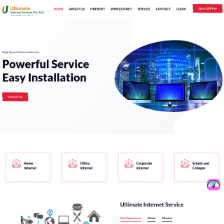 Ultimate Internet Services  website