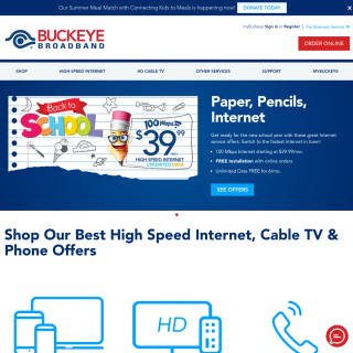 Buckeye Cablevision  website