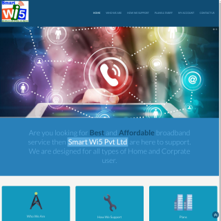  Smart Wi5  aka (Smart Wi5 Private Limited)  website