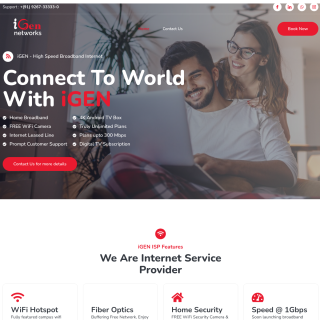 iGEN Networks  website