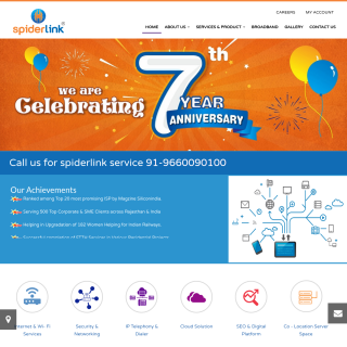 Spiderlink Networks  website