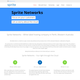 SPRITE NETWORKS  website