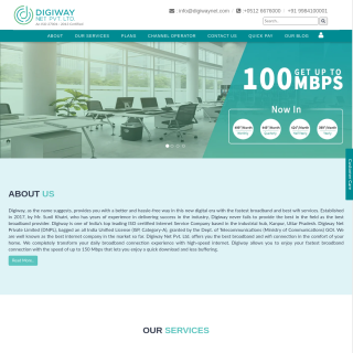 Digiway Net  website