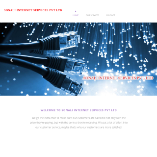 Sonali Internet Services  website