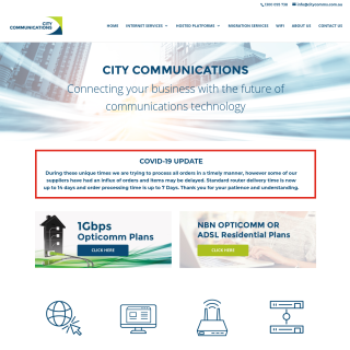  City Communications PTY LTD  website