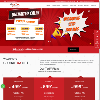  Global Ra Net Services  aka (Global R A)  website