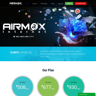  Airmax Internet Private Limited  website