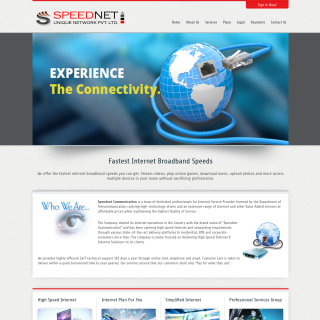 Speednet Unique Network  website