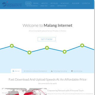 Malang Solutions  website