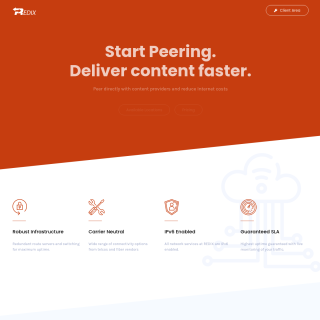 REDIX Route Servers  aka (REDIX)  website