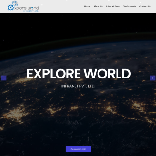 Explore World Infranet Pvt Ltd aka (WIFIPLUS) website