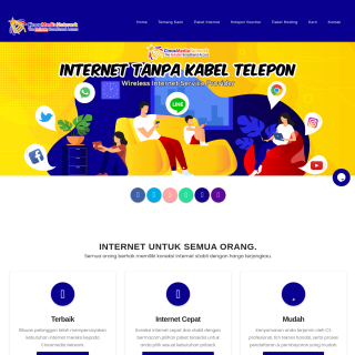  Cinoxmedia Network Indonesia  aka (CINOXMEDIANET)  website