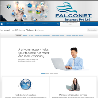 Falconet Internet  website