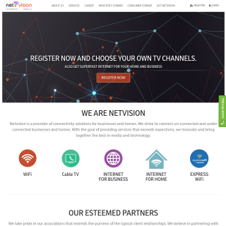 Netvision Awadh Networks Private Limited  website