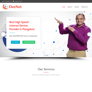 Deenet Services AS136308  website