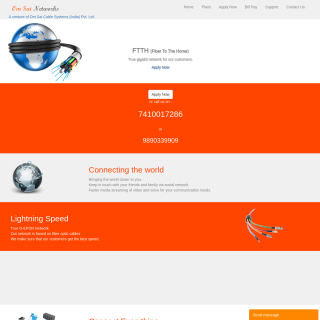  Omsai Cable Systems India  aka (Om Sai Networks)  website