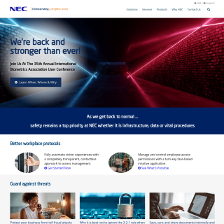  NEC Corporation of America  aka (NECAM)  website