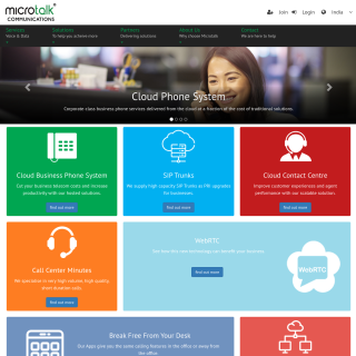 Microtalk Communications  website