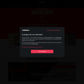  Canal+ Caledonie  website