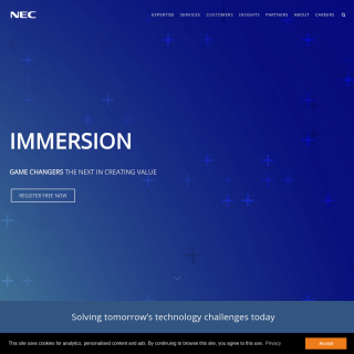NEC Australia - WA  website