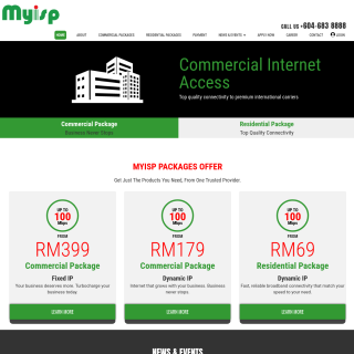 MYISP DOT COM  website