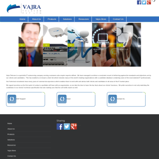  Vajra Telecom  website