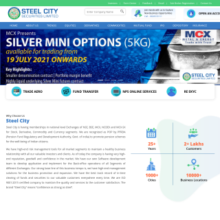  Steel City Securities  website