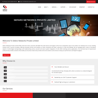 Sefaro Networks Private Limited  website