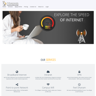  Dhanam Internet Services India  aka (dhanam)  website