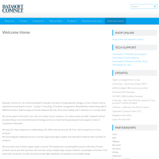  Datasoft Comnet Pvt Ltd  website