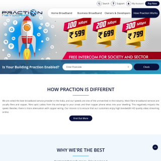  Praction Networks  website