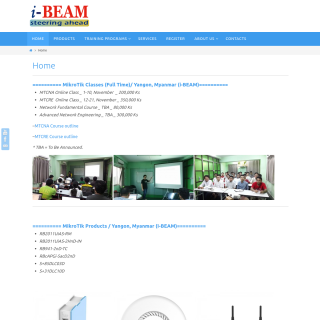 Information Beam Company Limited  aka (i-BEAM)  website