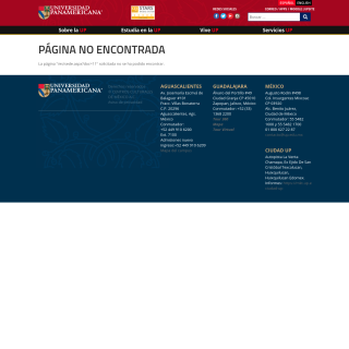  Universidad Panamericana  aka (Centros Culturales de Mexico AC)  website