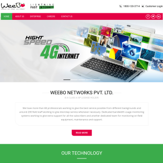 Weebo networks  website