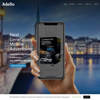 Adello  website