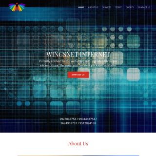 Wingsnet Internet  website