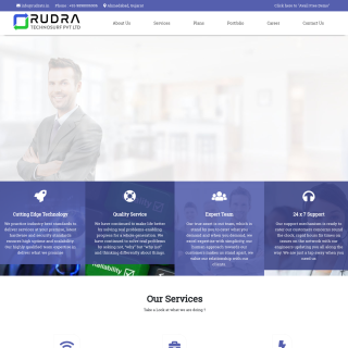 Rudra Technosurf  aka (RUDRA)  website