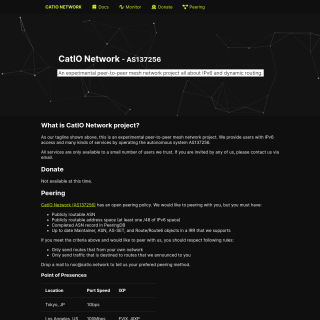  CatIO Network  aka (CATIO)  website