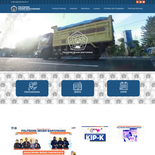  State Polytechnic of Banyuwangi  aka (POLIWANGI)  website