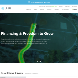 Uniti Fiber  website