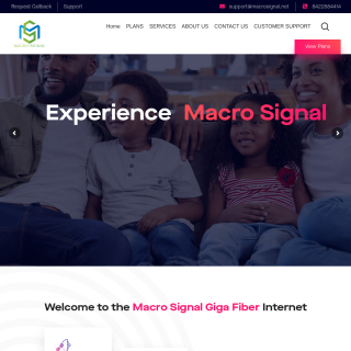 Macro Signal Pvt Ltd aka (Shree Balaji Broadband) website