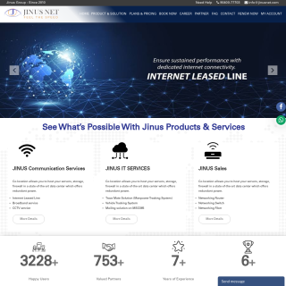 Jinus Net  website