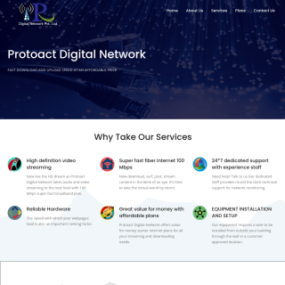 Protoact Digital Network  website