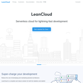  LeanCloud  aka (AVOS Cloud)  website