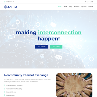  AMR-IX Route Servers  aka (AMR-IX-AS)  website