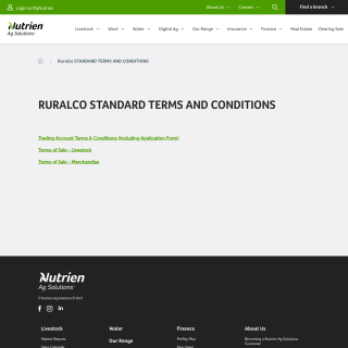  Ruralco Holdings  aka (Ruralco)  website