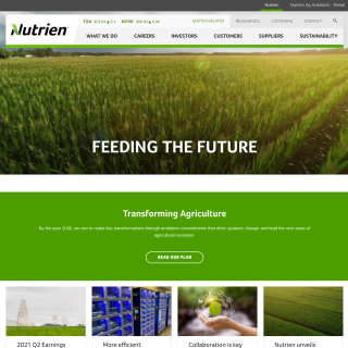 Nutrien APAC aka (Agrium Inc, PotashCorp, Landmark, Nutrien, RuralCo Holdings) website
