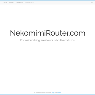  NekomimiRouter  website